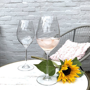 Royal Scot Crystal Diamante Goblet Set of 2-Home & Garden > Kitchen & Dining > Tableware > Drinkware-Goviers