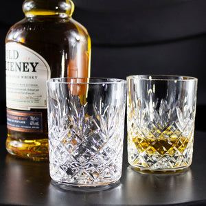 Royal Scot Crystal Edinburgh Whisky Tumblers Set of 2-Home & Garden > Kitchen & Dining > Tableware > Drinkware-Goviers