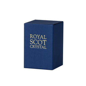 Royal Scot Crystal Flower of Scotland 1 Whisky Tumbler (Thistle Shape)-Goviers