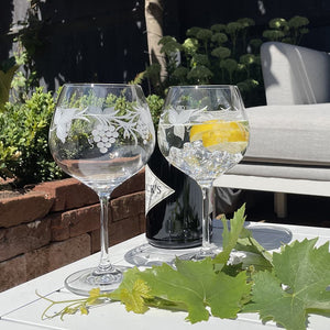 Royal Scot Crystal Grapevine G & T Copa Glass Set of 2-Home & Garden > Kitchen & Dining > Tableware > Drinkware-Goviers