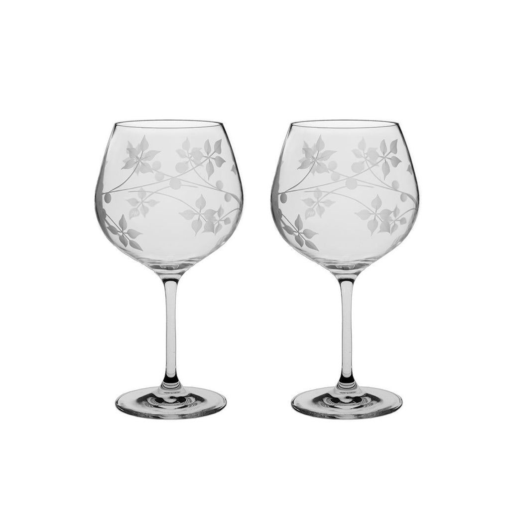 Royal Scot Crystal Juniper G & T Copa Glass Set of 2-Home & Garden > Kitchen & Dining > Tableware > Drinkware-Goviers
