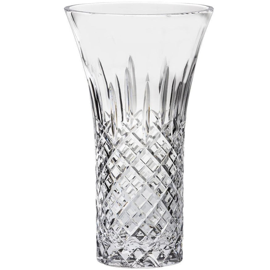 Royal Scot Crystal London Large Flared Vase 12"-Home & Garden > Kitchen & Dining > Tableware > Drinkware-Goviers