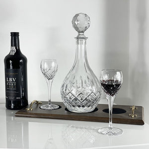 Royal Scot Crystal London Port Tray Set-Home & Garden > Kitchen & Dining > Tableware > Drinkware-Goviers