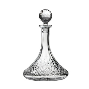 Royal Scot Crystal London Ships Tray with Ships Decanter)-Home & Garden > Kitchen & Dining > Tableware > Drinkware-Goviers