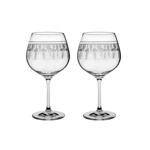 Royal Scot Crystal Nouveau G & T Copa Glass Set of 2-Home & Garden > Kitchen & Dining > Tableware > Drinkware-Goviers