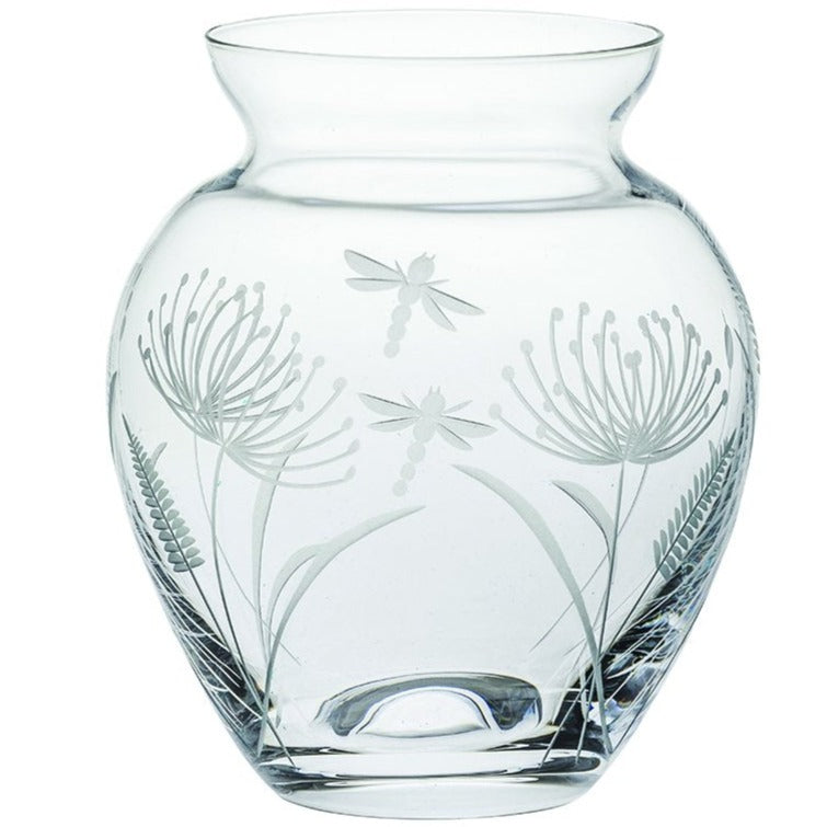 Royal Scot Small Posy Dragonfly Vase-Home Accessories-Goviers