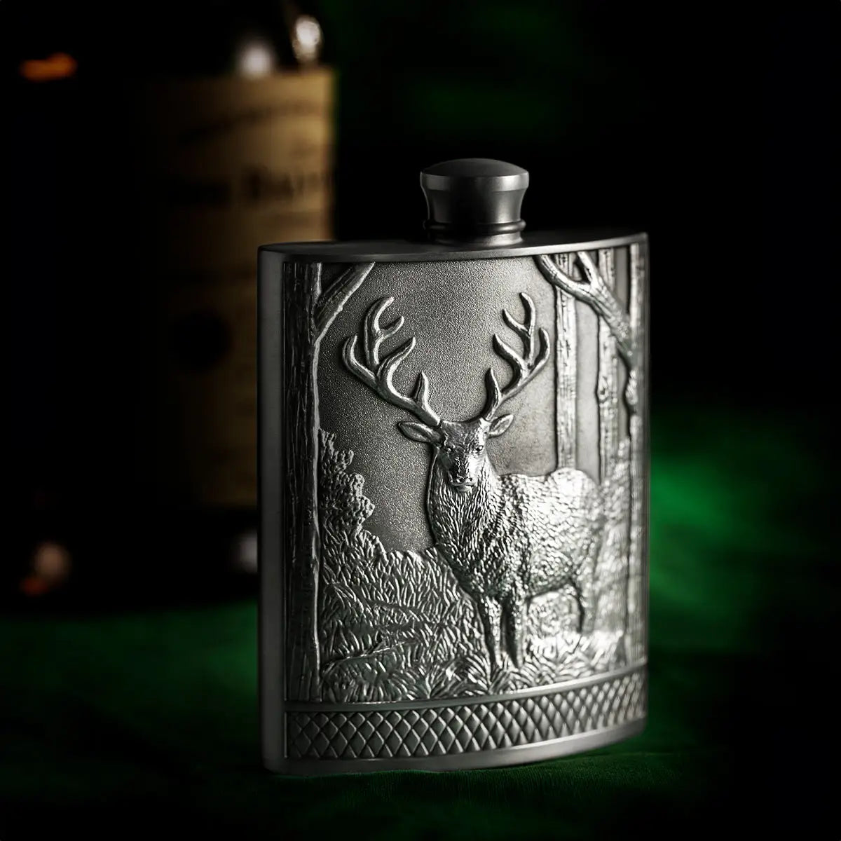 Royal Selangor Stag Hip Flask-Goviers