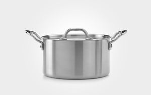 Samuel Groves Triply Casserole Pan with lid 26cm-Goviers