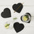 Selbrae House 4 Heart Slate Coasters-Valentine-Goviers