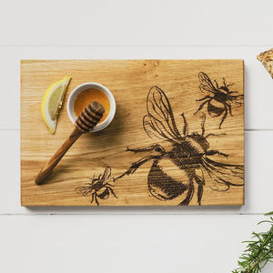 Selbrae House Bee Oak Serving Board-home-Goviers