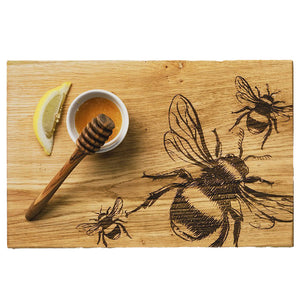 Selbrae House Bee Oak Serving Board-home-Goviers