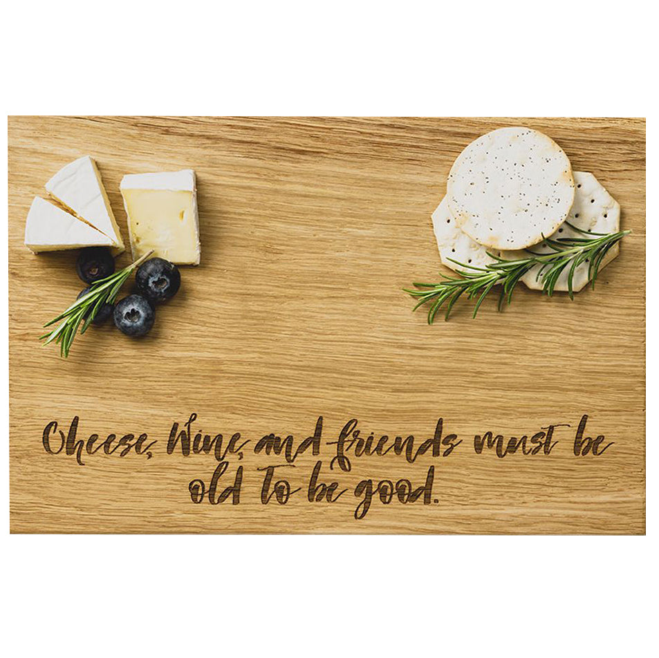 Selbrae House Cheese, Wine & Friends Oak Serving Board-home-Goviers
