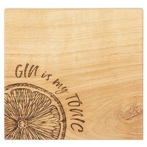 Selbrae House 'Gin is my Tonic' Chopping Board-home-Goviers