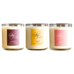 Skye Candles Scottish Mini Gift Set Highland Gorse, Machair Flowers, Heather & Wild Berries-Home Accessories-Goviers