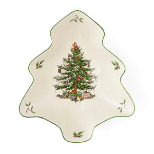 Spode Christmas Tree Christmas Tree Shaped Dish-Home & Garden > Kitchen & Dining > Tableware-Goviers