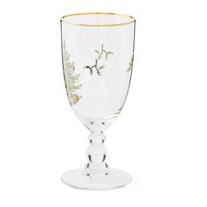 Spode Christmas Tree Goblets Set of 4-Home & Garden > Kitchen & Dining > Tableware > Drinkware > Stemware-Goviers