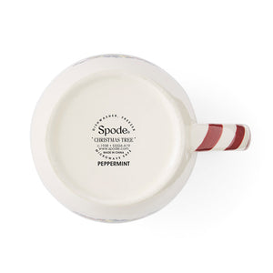 Spode Christmas Tree Mug with Peppermint Handle Set of 4-Home & Garden > Kitchen & Dining > Tableware-Goviers