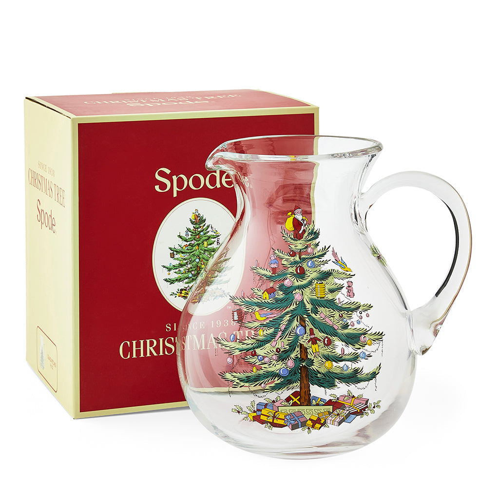 Spode Christmas Tree Pitcher-Home & Garden > Kitchen & Dining > Tableware > Serveware > Serving Pitchers & Carafes-Goviers