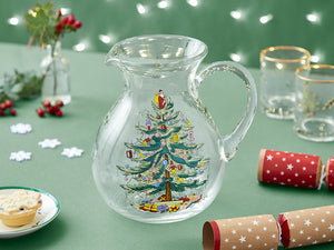 Spode Christmas Tree Pitcher-Home & Garden > Kitchen & Dining > Tableware > Serveware > Serving Pitchers & Carafes-Goviers