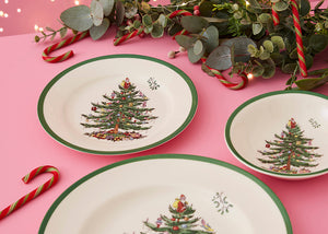 Spode Christmas Tree Plate 20cm-Home & Garden > Kitchen & Dining > Tableware-Goviers