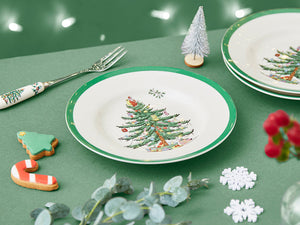 Spode Christmas Tree Plate 20cm-Home & Garden > Kitchen & Dining > Tableware-Goviers