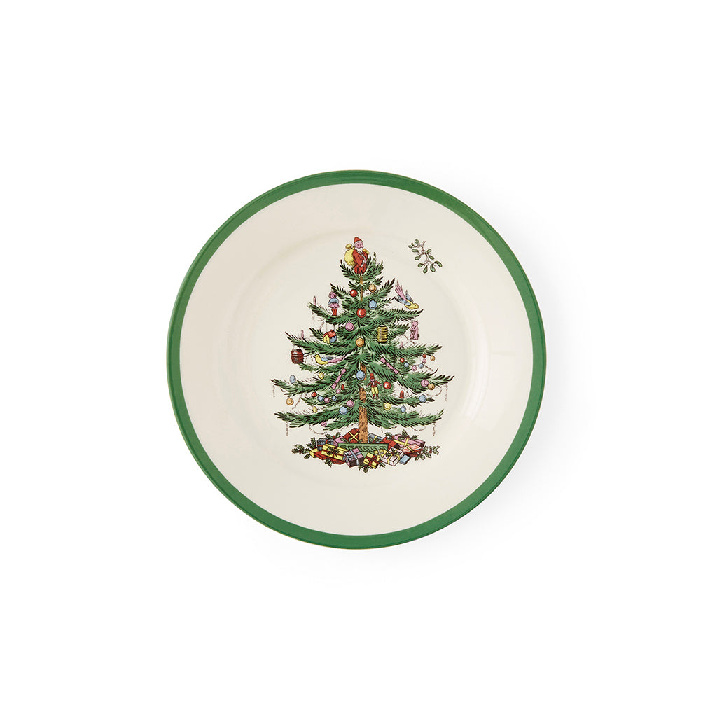 Spode Christmas Tree Plate 20cm-Home & Garden > Kitchen & Dining > Tableware-Goviers