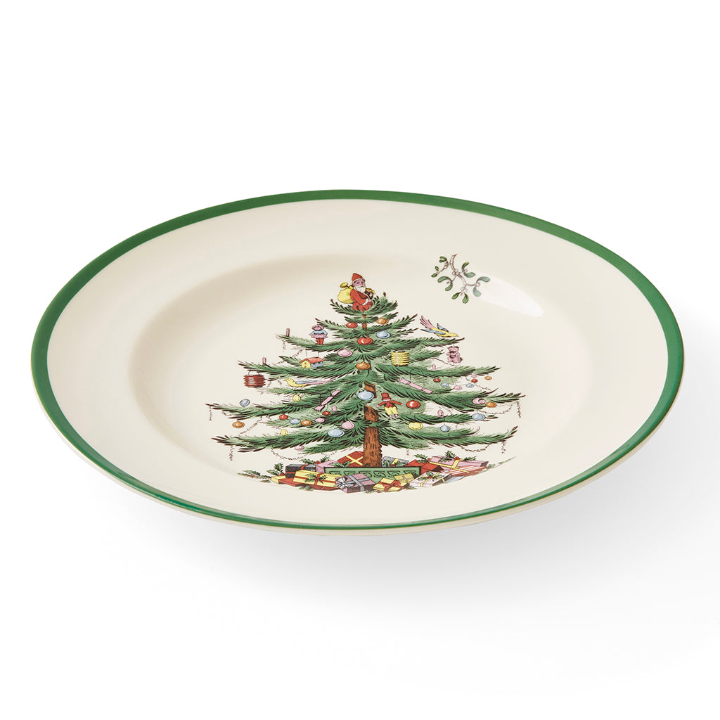 Spode Christmas Tree Plate 27cm-Home & Garden > Kitchen & Dining > Tableware-Goviers