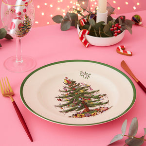 Spode Christmas Tree Plate 27cm-Home & Garden > Kitchen & Dining > Tableware-Goviers