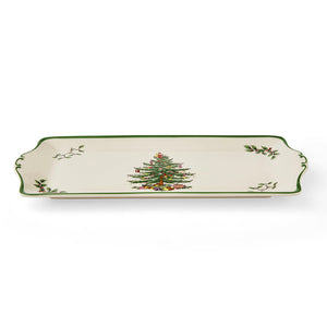 Spode Christmas Tree Sandwich Tray-Home & Garden > Kitchen & Dining > Tableware-Goviers