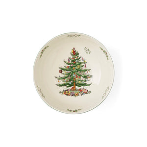 Spode Christmas Tree Serving Bowl 24.5cm-Home & Garden > Kitchen & Dining > Tableware-Goviers