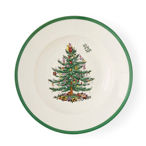 Spode Christmas Tree Soup Plate 23cm-Home & Garden > Kitchen & Dining > Tableware-Goviers