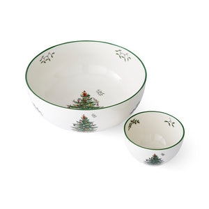 Spode Christmas Tree Tiered Chip n Dip-Home & Garden > Kitchen & Dining > Tableware-Goviers