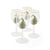 Spode Christmas Tree Wine Glasses Set of 4-Home & Garden > Kitchen & Dining > Tableware > Drinkware > Stemware-Goviers