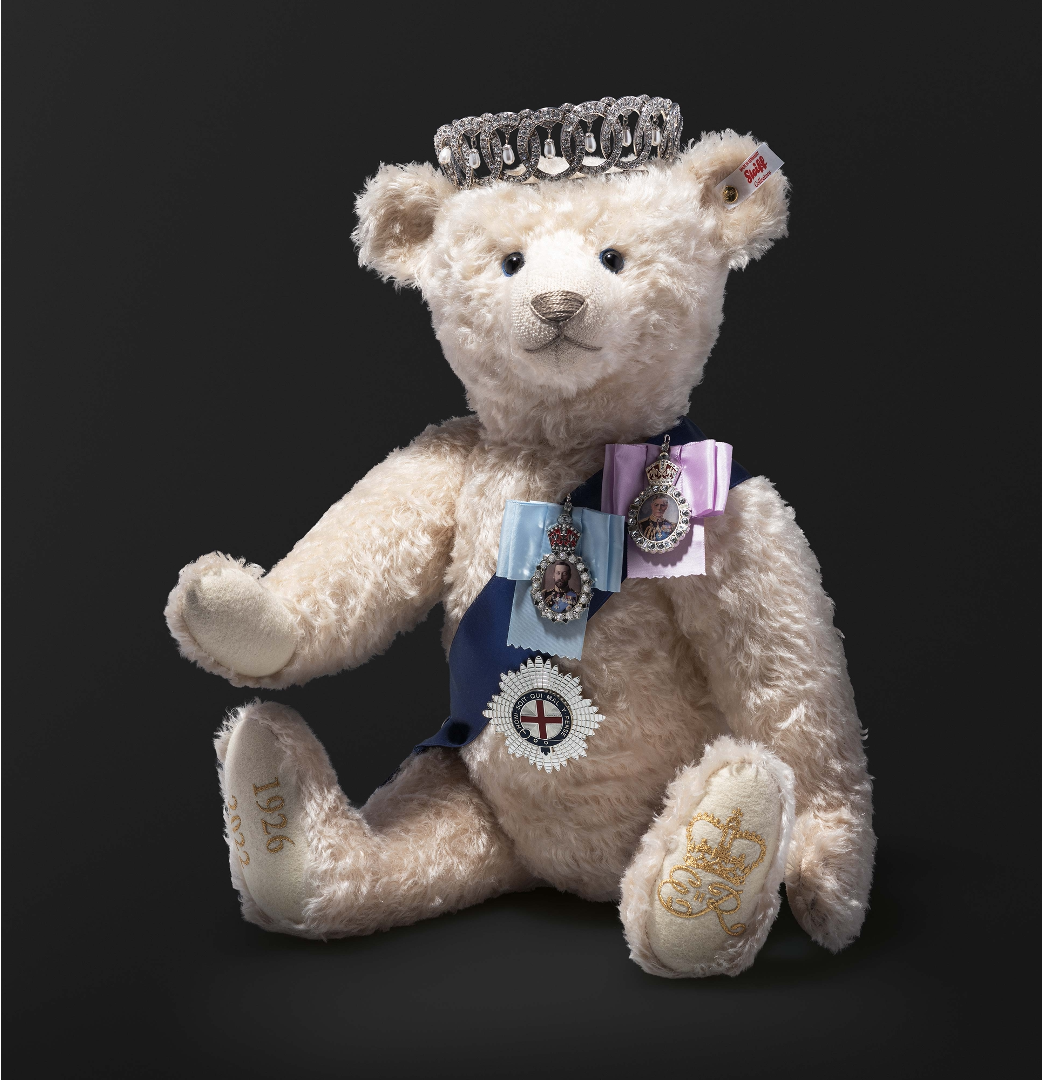 Steiff Mila Teddy Bear with Winter Jacket - Goviers of Sidmouth