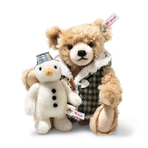Steiff Teddy Bear with Snowman-Goviers