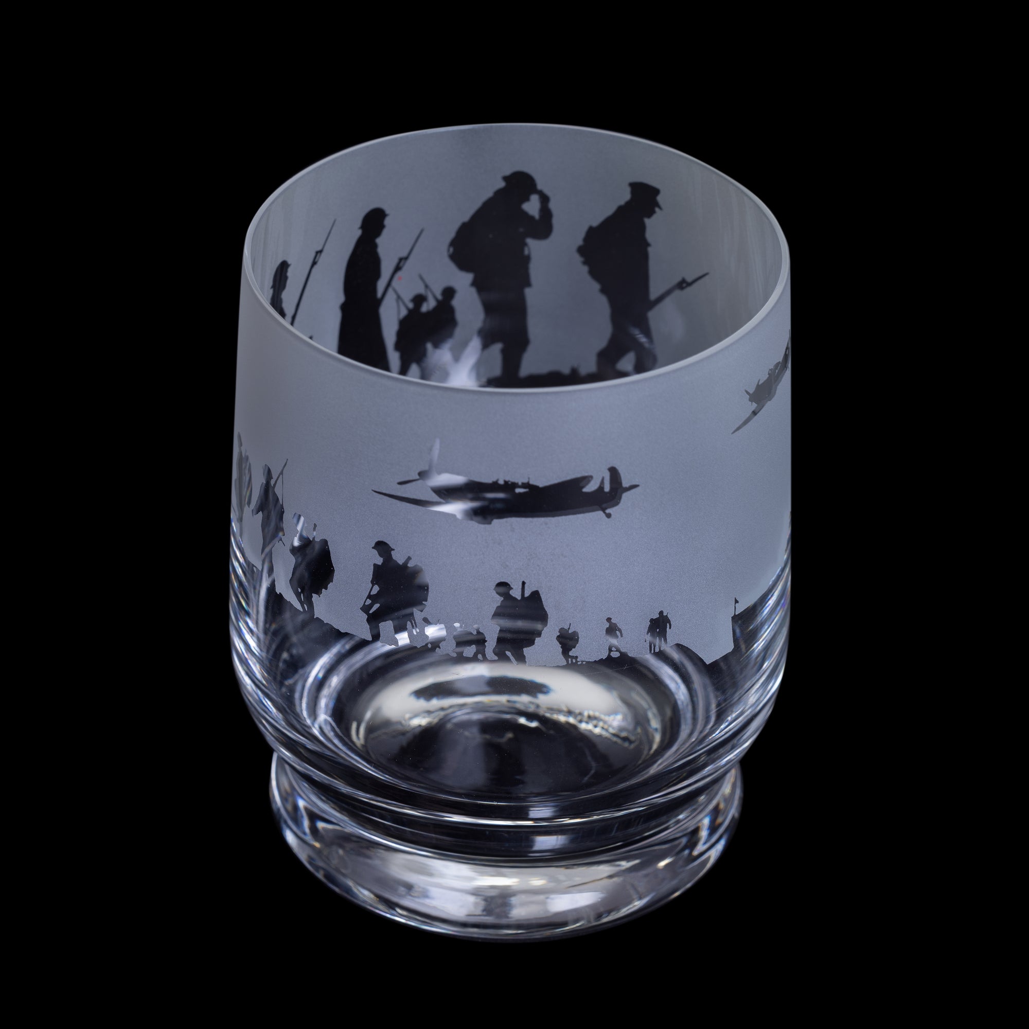 Dartington Crystal Aspect Home From the War Tumbler