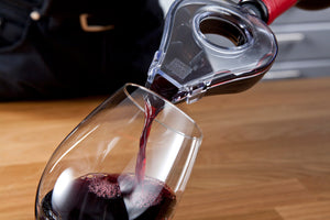 Vacu Vin Wine Aerator - Grey-Goviers