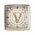 Versace Virtus Gala White Flat Square Bowl 12cm-Goviers