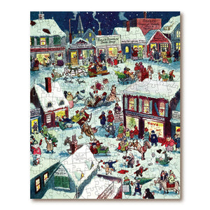 Victory Wooden Puzzle Christmas Eve At Yaps Crossing-Goviers