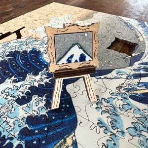 Victory Wooden Puzzle The Great Wave-Goviers