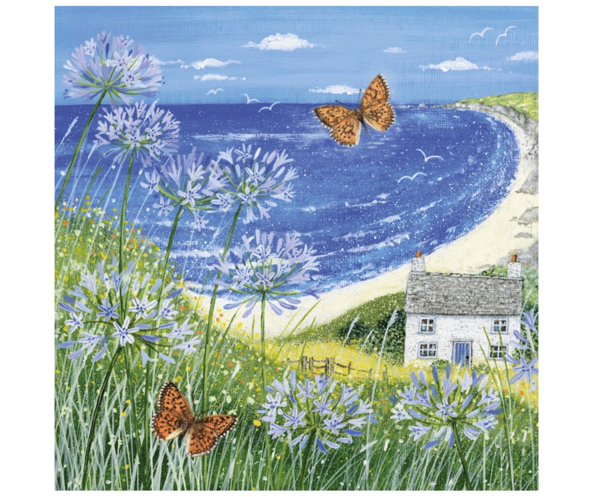 Victory Wooden Puzzles Cottage By The Sea-Goviers