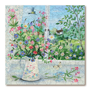 Victory Wooden Puzzles Jug of Wildflowers-Goviers