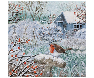 Victory Wooden Puzzles Winter Garden Robin-Goviers