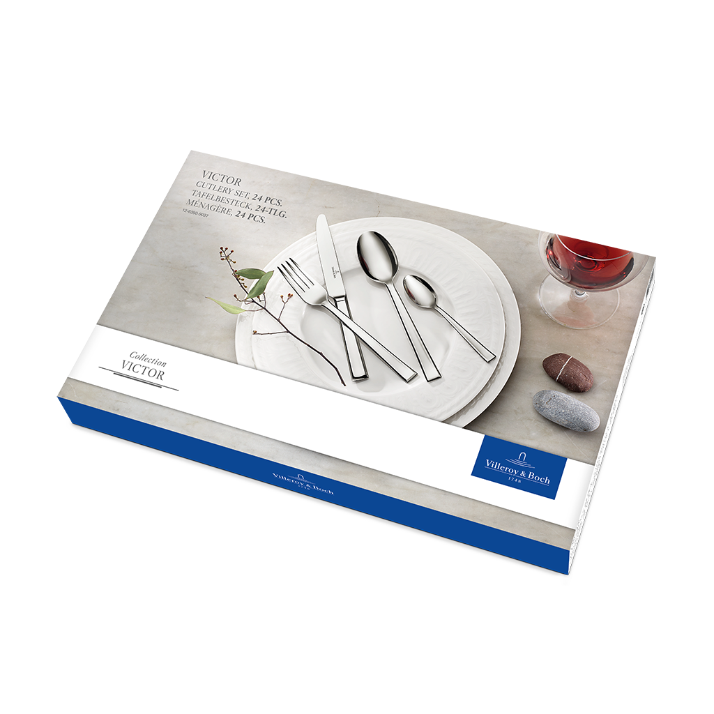 Villeroy & Boch Victor Cutlery Set of 24 SPECIAL PRICE-Home & Garden > Kitchen & Dining > Tableware > Flatware-Goviers