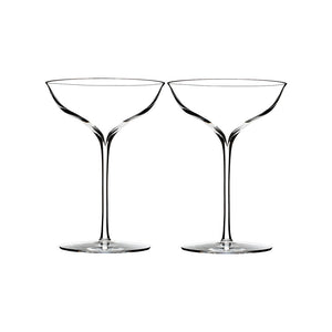 Waterford Crystal Elegance Belle Coupe Champagne Glasses, Set of 2-Home & Garden > Kitchen & Dining > Tableware > Drinkware-Goviers