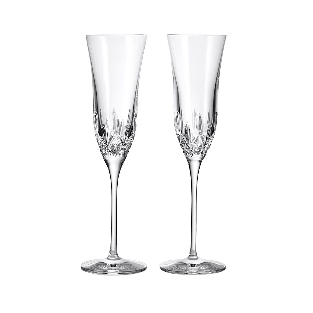 Waterford Crystal Lismore Essence Champagne Flute Set of 2-Home & Garden > Kitchen & Dining > Tableware > Drinkware-Goviers