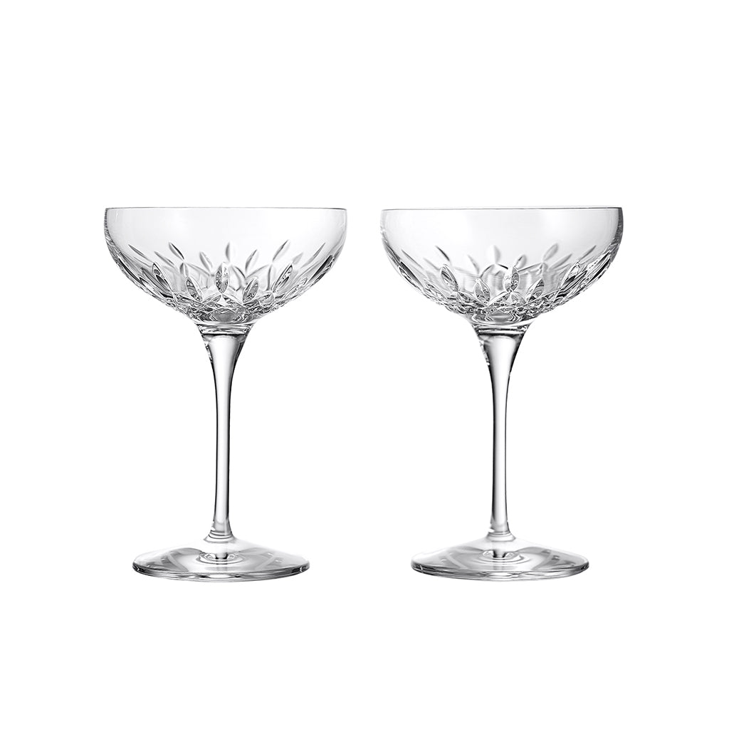 Waterford crystal hot 2 glasses Lismore