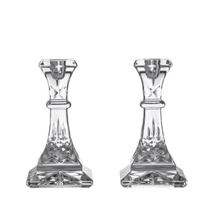 Waterford Crystal Lismore Square Candlesticks 15cm-Home & Garden > Decor-Goviers