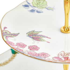 Wedgwood Butterfly Bloom 3-Tier Cake Stand-Goviers