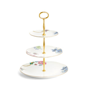 Wedgwood Butterfly Bloom 3-Tier Cake Stand-Goviers